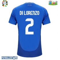 Italia Giovanni Di Lorenzo #2 Hjemmedrakt EM 2024 Kortermet